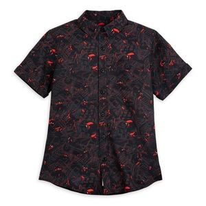 RSVLTS Spider-Man Miles Morales Woven Shirt Men’s 2XL City Slinger Print Marvel
